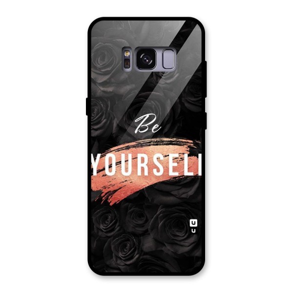 Yourself Shade Glass Back Case for Galaxy S8