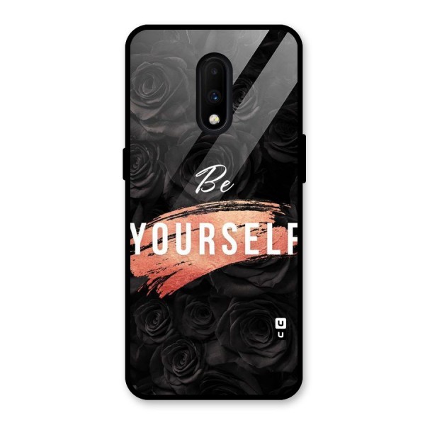 Yourself Shade Glass Back Case for OnePlus 7