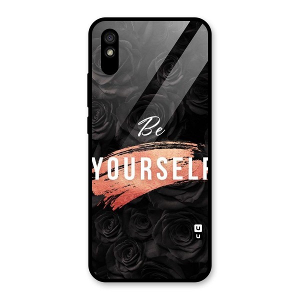 Yourself Shade Glass Back Case for Redmi 9A