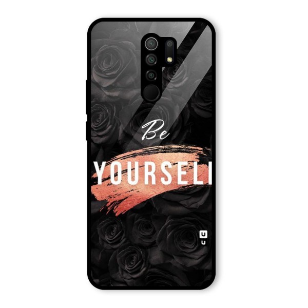 Yourself Shade Glass Back Case for Redmi 9 Prime