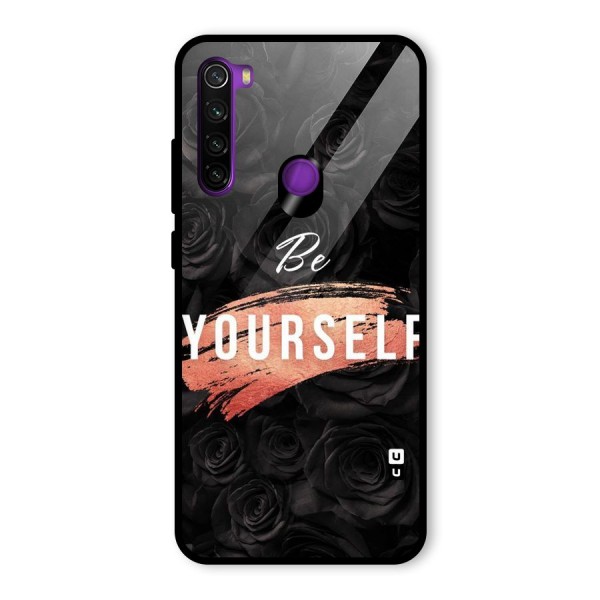 Yourself Shade Glass Back Case for Redmi Note 8