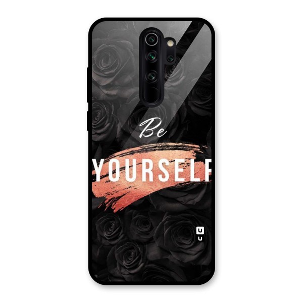 Yourself Shade Glass Back Case for Redmi Note 8 Pro