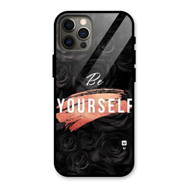 Yourself Shade Glass Back Case for iPhone 12 Pro