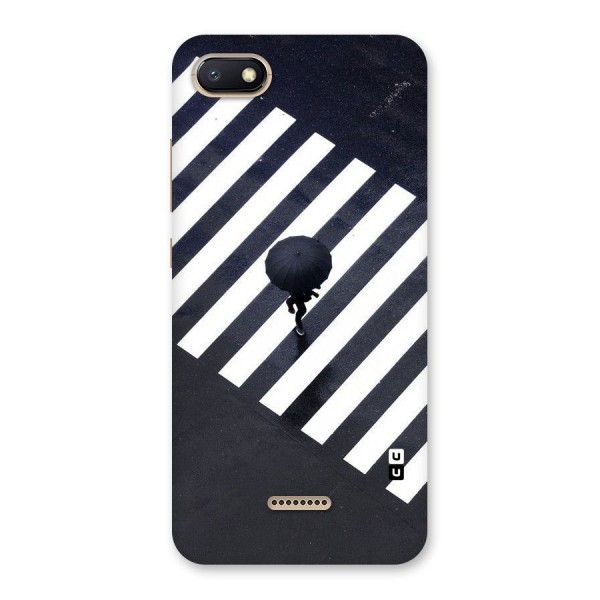 Zebra Walking Back Case for Redmi 6A