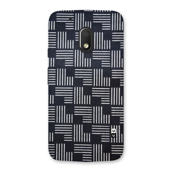 Zig Zag Hierarchy Back Case for Moto G4 Play