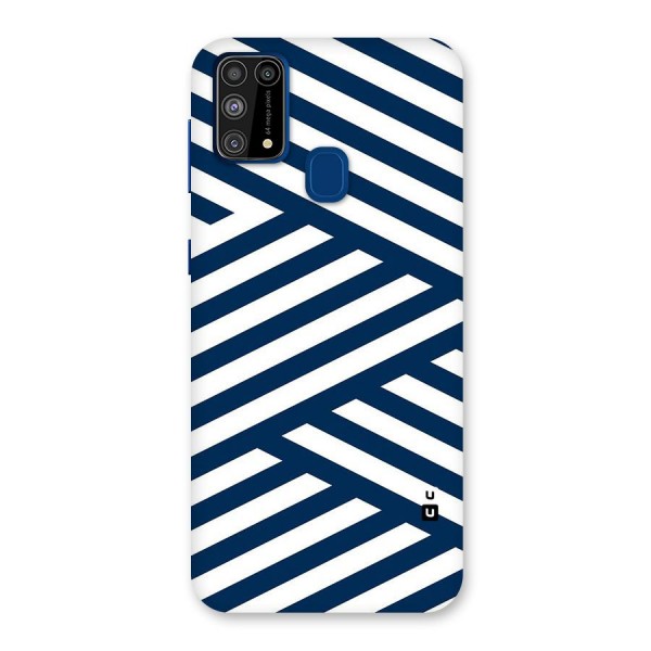 Zip Zap Pattern Back Case for Galaxy M31