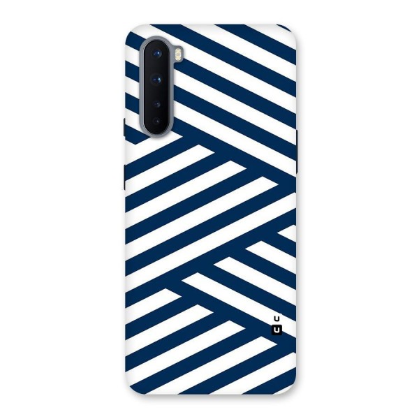 Zip Zap Pattern Back Case for OnePlus Nord