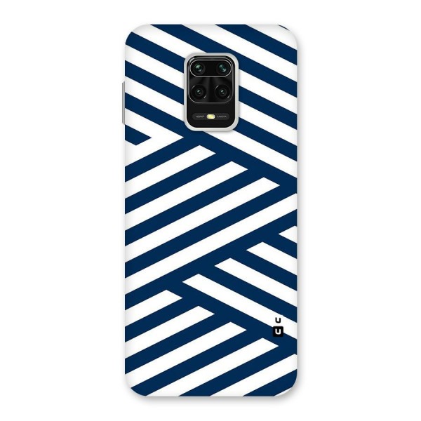 Zip Zap Pattern Back Case for Redmi Note 9 Pro Max