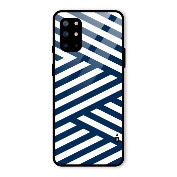 Zip Zap Pattern Glass Back Case for OnePlus 8T