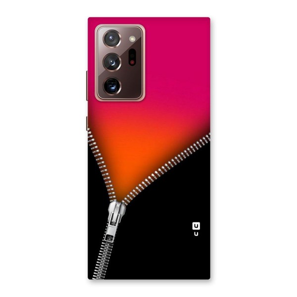 Zipper Print Back Case for Galaxy Note 20 Ultra