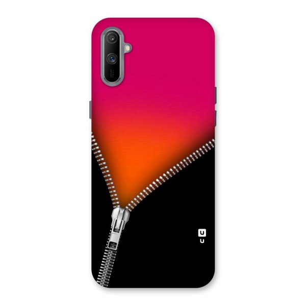 Zipper Print Back Case for Realme C3