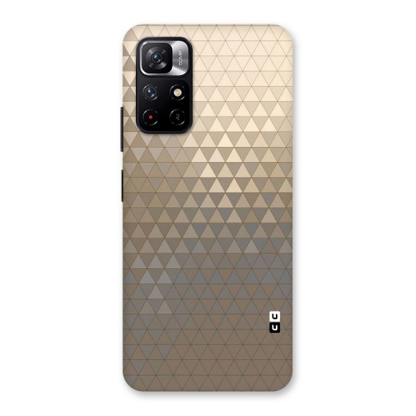 Beautiful Golden Pattern Back Case for Redmi Note 11T 5G