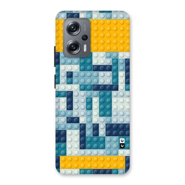 Blocks Blues Back Case for Redmi K50i