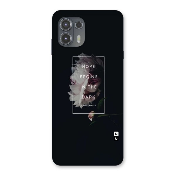 Dark Hope Back Case for Motorola Edge 20 Fusion