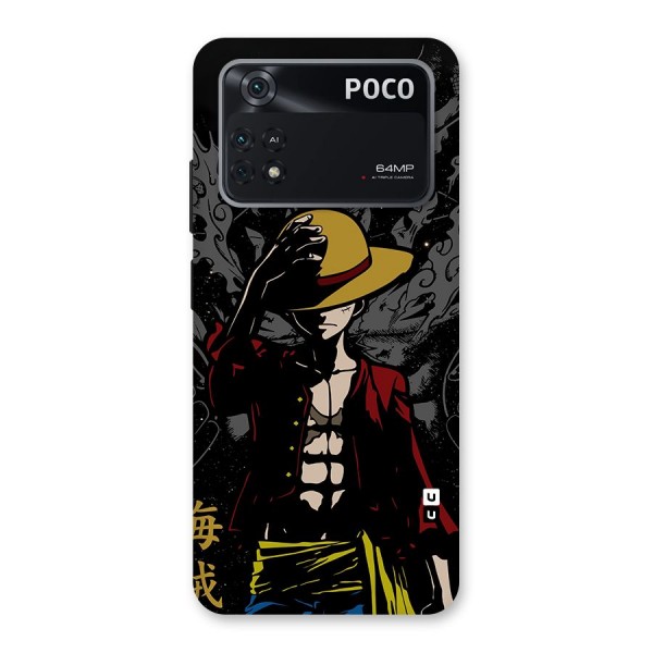 Dark Luffy Art Back Case for Poco M4 Pro 4G