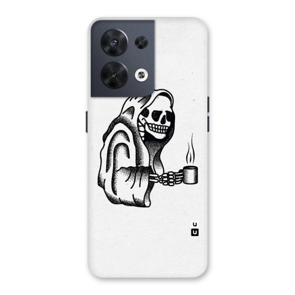 Dead But Coffee Back Case for Oppo Reno8 5G