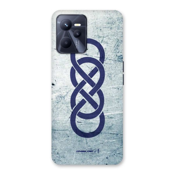 Double Infinity Rough Back Case for Realme C35
