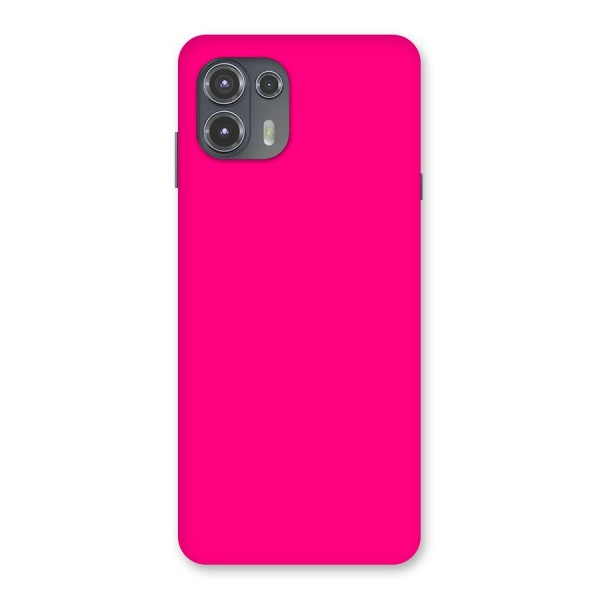 Hot Pink Back Case for Motorola Edge 20 Fusion