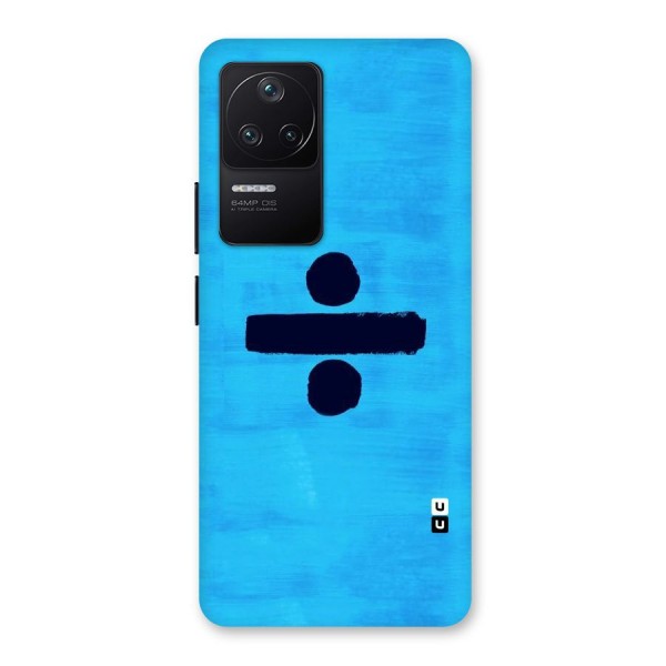 Math And Blue Back Case for Poco F4 5G