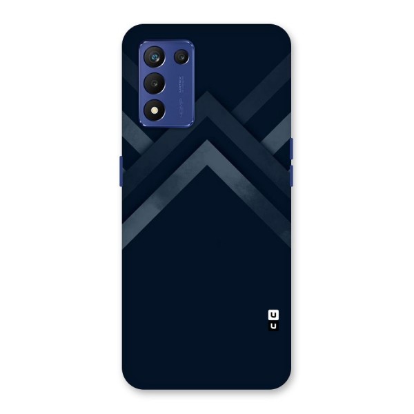 Navy Blue Arrow Back Case for Realme 9 5G Speed