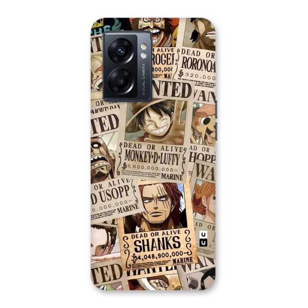 One Piece Most Wanted Back Case for Oppo K10 5G