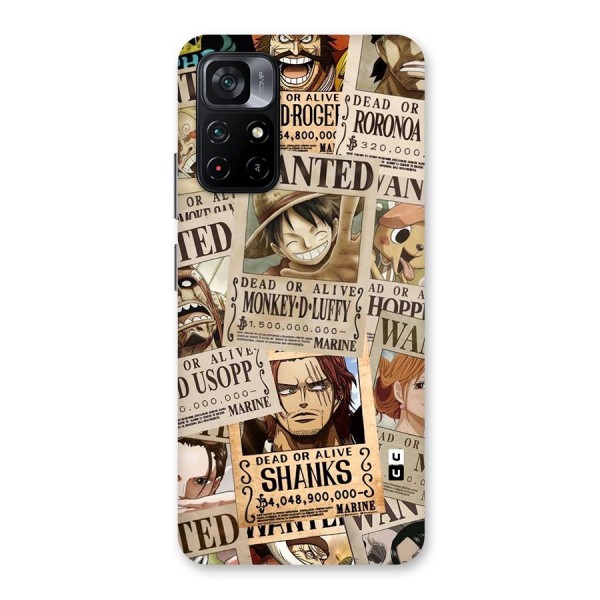 One Piece Most Wanted Back Case for Poco M4 Pro 5G