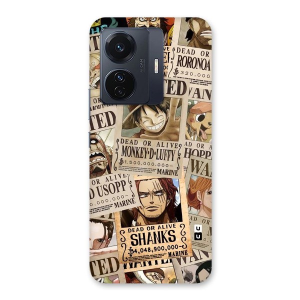 One Piece Most Wanted Back Case for Vivo iQOO Z6 Pro