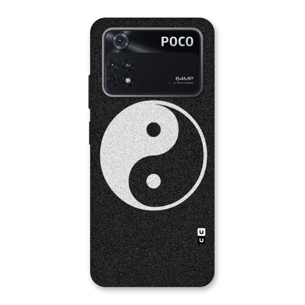 Peace Disorted Back Case for Poco M4 Pro 4G