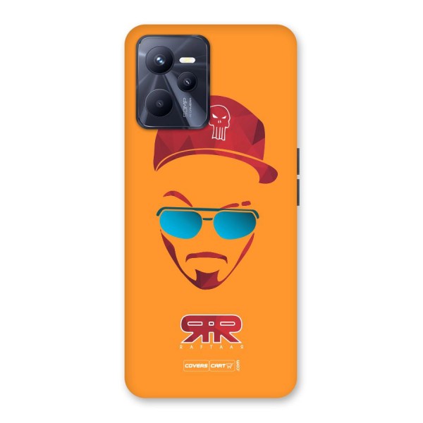 Raftaar Orange Back Case for Realme C35