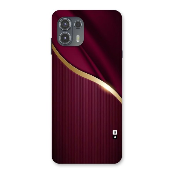 Smooth Maroon Back Case for Motorola Edge 20 Fusion