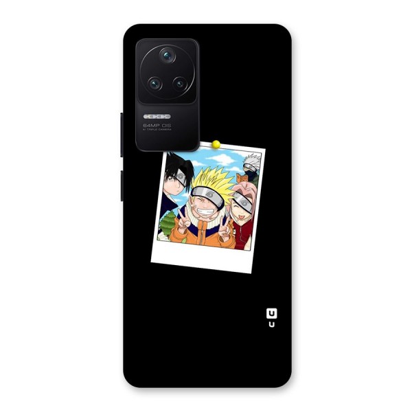 Team Kakashi Cute Back Case for Poco F4 5G