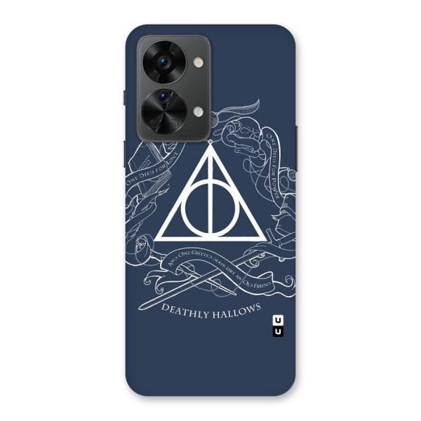 Triangle Blue Back Case for OnePlus Nord 2T