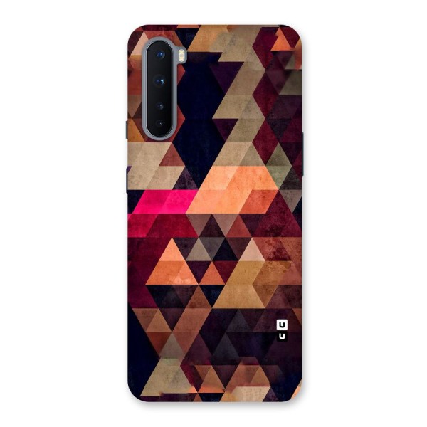 Abstract Beauty Triangles Back Case for OnePlus Nord