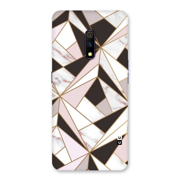 Abstract Corners Back Case for Realme X