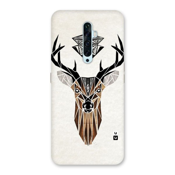 Aesthetic Deer Design Back Case for Oppo Reno2 F