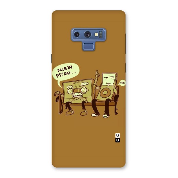 Back In Day Casette Back Case for Galaxy Note 9