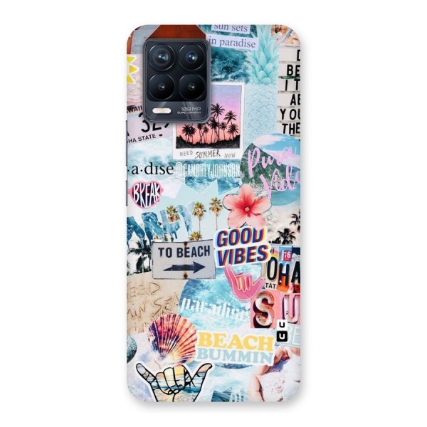 Beaching Life Back Case for Realme 8 Pro