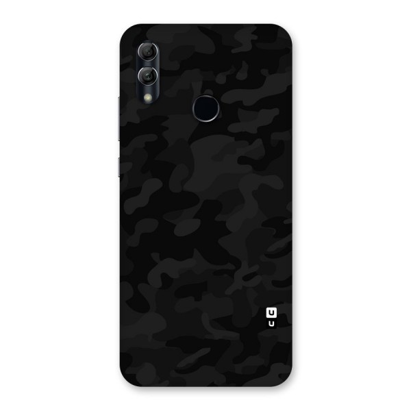 Black Camouflage Back Case for Honor 10 Lite