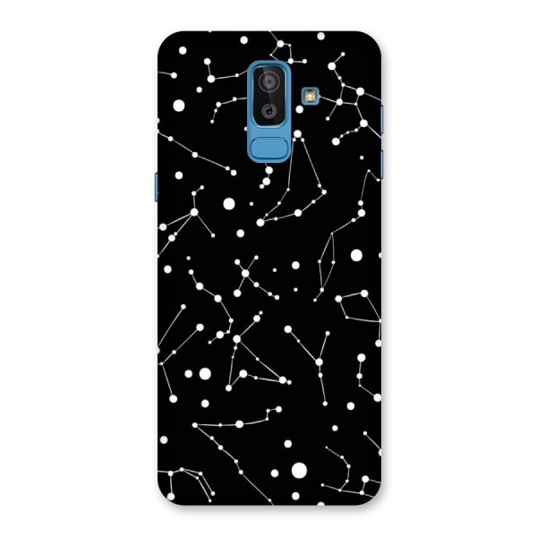 Black Constellation Pattern Back Case for Galaxy On8 (2018)