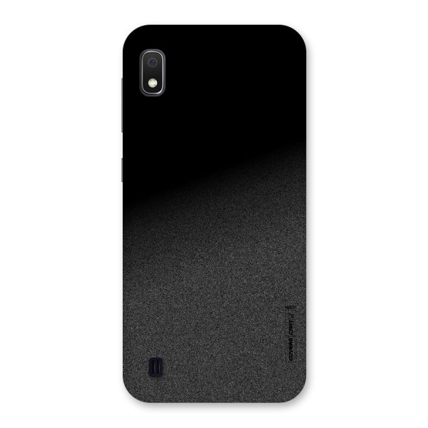 Black Grey Noise Fusion Back Case for Galaxy A10