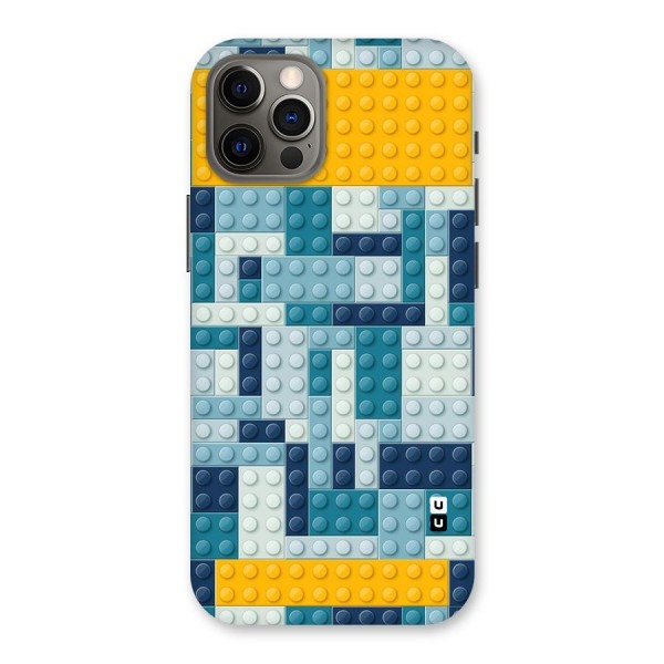 Blocks Blues Back Case for iPhone 12 Pro