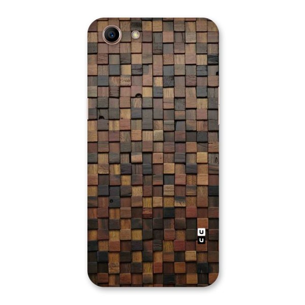 Blocks Of Wood Back Case for Oppo A83 (2018)