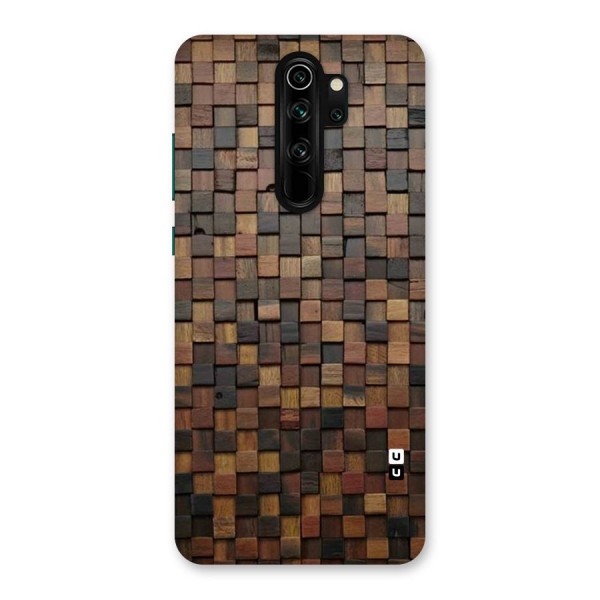 Blocks Of Wood Back Case for Redmi Note 8 Pro