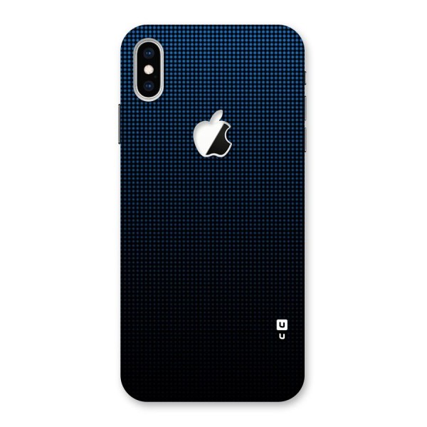 Blue Dots Shades Back Case for iPhone XS Max Apple Cut