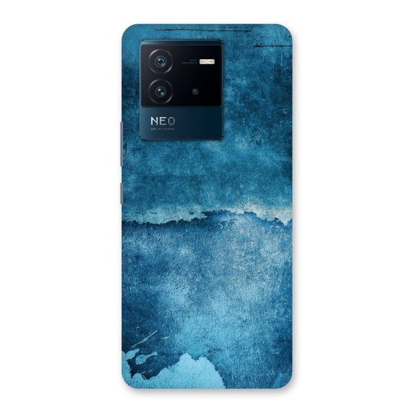 Blue Paint Wall Back Case for Vivo iQOO Neo 6 5G