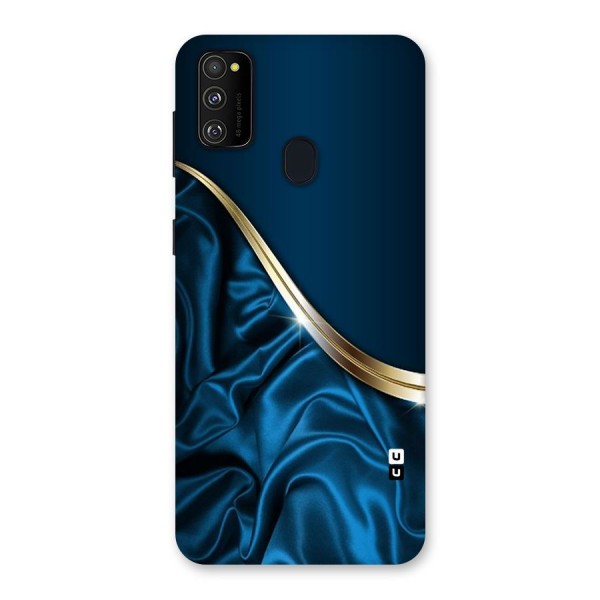 Blue Smooth Flow Back Case for Galaxy M30s