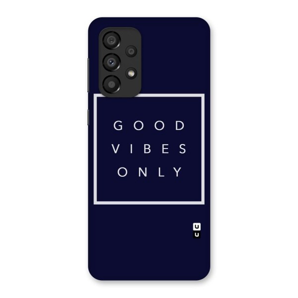 Blue White Vibes Back Case for Galaxy A33 5G
