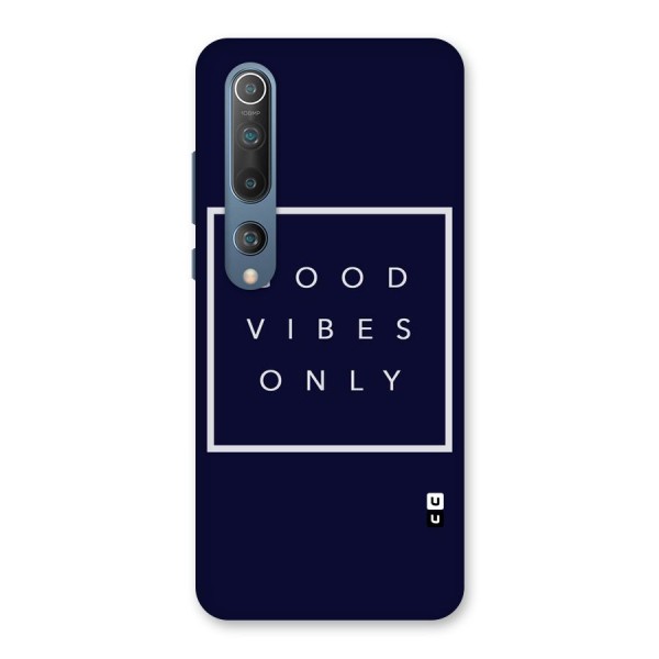 Blue White Vibes Back Case for Mi 10