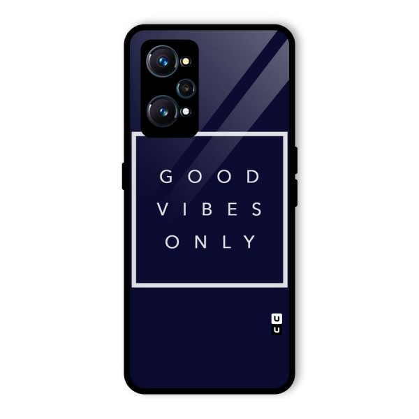 Blue White Vibes Glass Back Case for Realme GT Neo2
