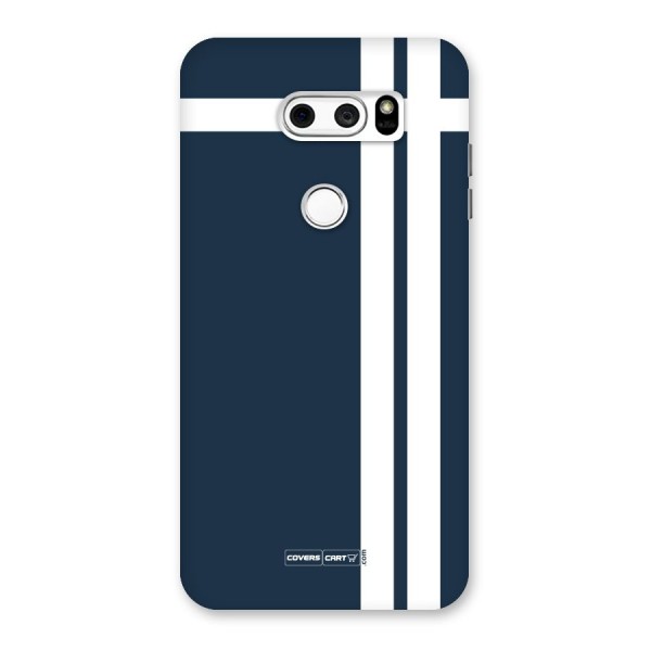 Blue and White Back Case for LG V30